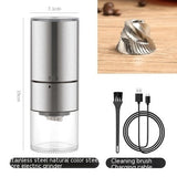 Electric Coffee Grinder - Stainless Steel, Top Quality