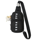 Casual Shoulder Chest Bag Mobile Phone Pocket Bag For Men And Women