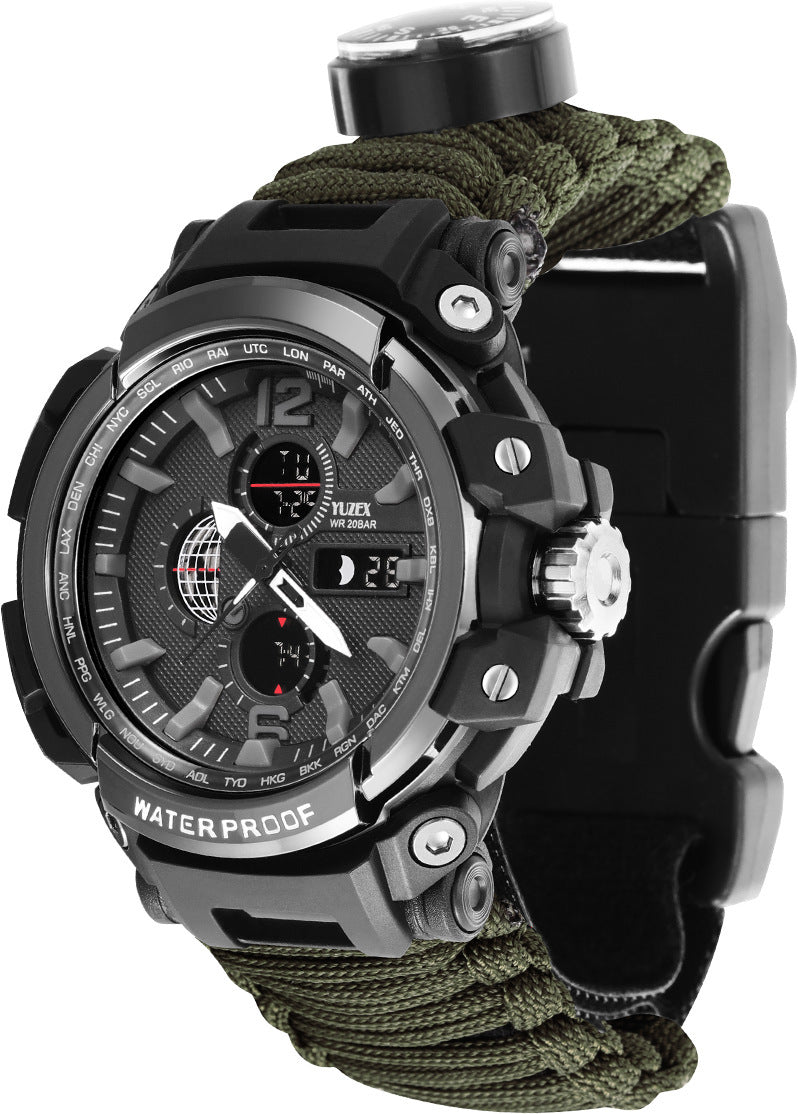 Waterproof Mountaineering Watch - Outdoor Hiking & Travel