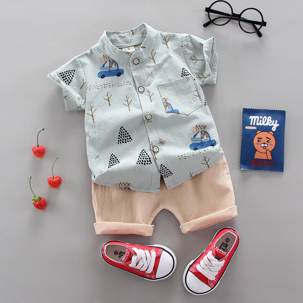 Baby Boy's Suit Summer Casual Clothes Set