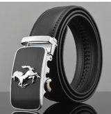 Men Automatic Buckle Leather Belts - Minihomy