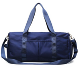 Dry and wet separation sports gym bag