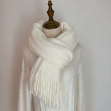 Winter Versatile Students Thickened Warm Scarves