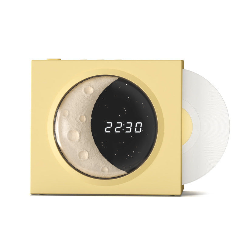 Moon Clock Bluetooth Speaker - Minihomy