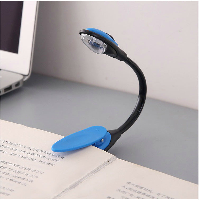 Clip-On LED Book Light: Portable & Rechargeable Reading Light - Minihomy