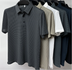 Men's Polo Shirt - Mesh Ice Silk Short Sleeve T-shirt - Minihomy