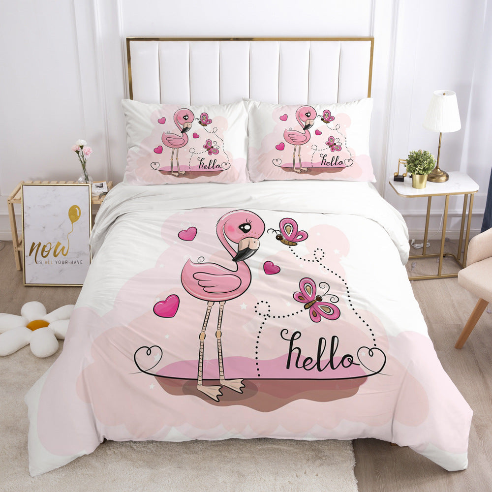 Three-piece bedding set