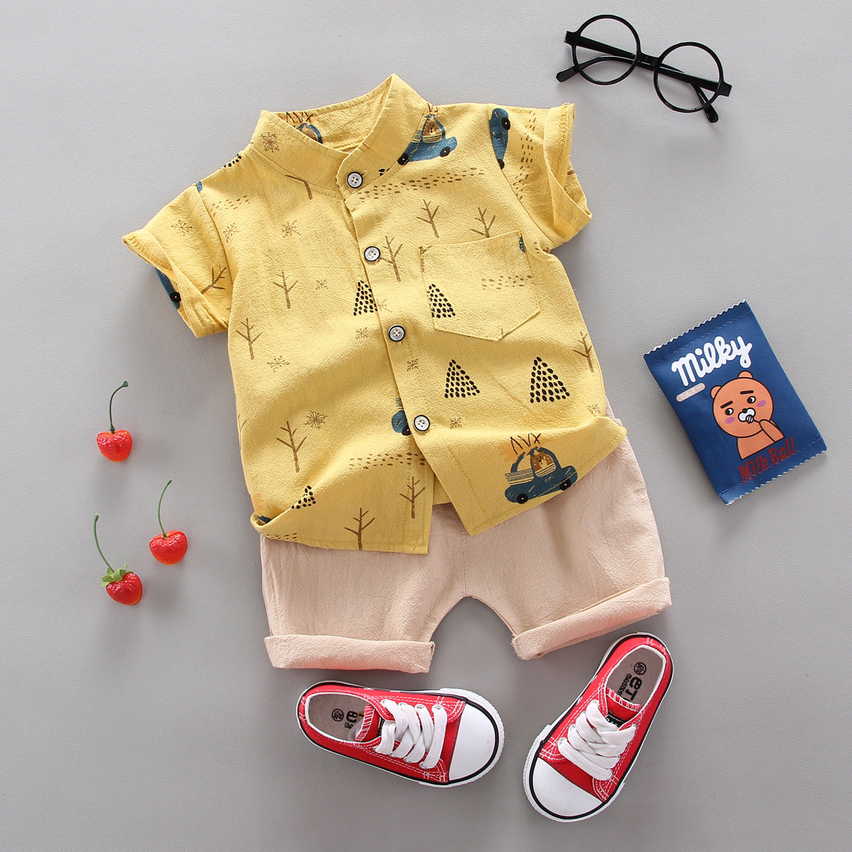 Baby Boy's Suit Summer Casual Clothes Set