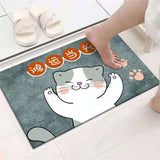 Bathroom Toilet Absorbent Floor Mats Kitchen Floor Mats Bathroom Non Slip Mats