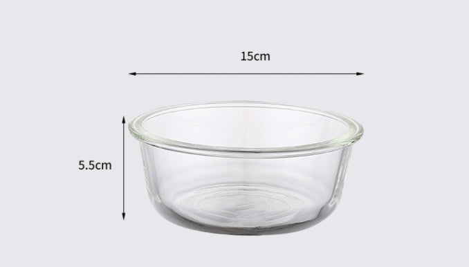 Glass Material Cat Glass Bowl Cat Bowl - Minihomy