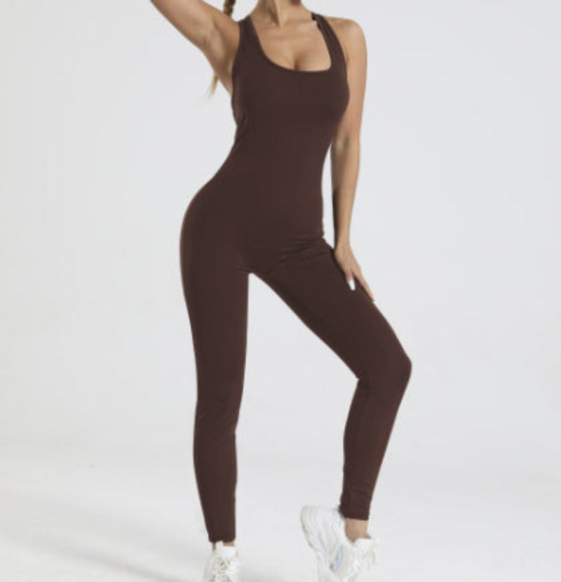 Jumpsuit Hip-lift And Belly Shaping  Bodybuilding Girdle - Minihomy