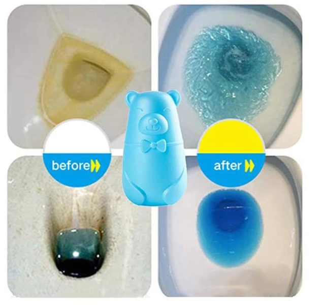 Blue bubble toilet liquid toilet detergent - Minihomy