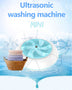 Mini Portable Ultrasonic Washing Machine Prevent Winding - Minihomy