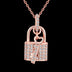 Key-to-your-Heart Rose Gold Necklace - Minihomy