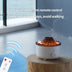 Mute Of New Small Simulated Flame Volcano Humidifier Flame Humidifier Volcano Diffuser Home Decorations - Minihomy