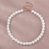 Elegant Round Temperament Pearl Necklace - Minihomy