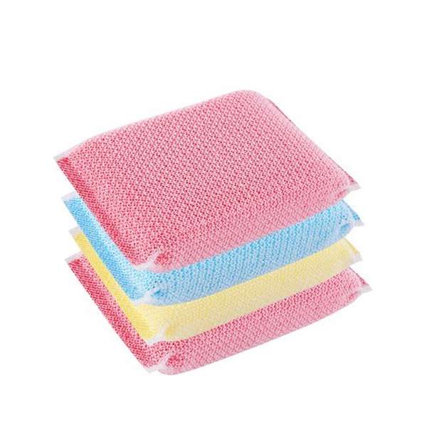 Kitchen Supplies Sponge Dishwashing Brush - Soft and Rigid Cleaning Power - Household Cleaning - Minihomy