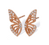 Exaggerated Bohemian Crystal Butterfly Earrings - Minihomy