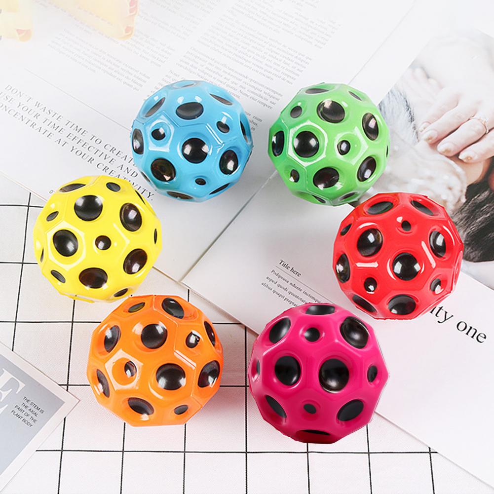 Hole Ball PU Foam Solid Elastic Interactive Slow Rebound Toy - Minihomy