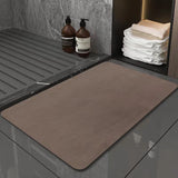 Modern Simple Soft Diatom Ooze Floor Mat Bathroom Absorbent Easy-to-dry Foot Mat