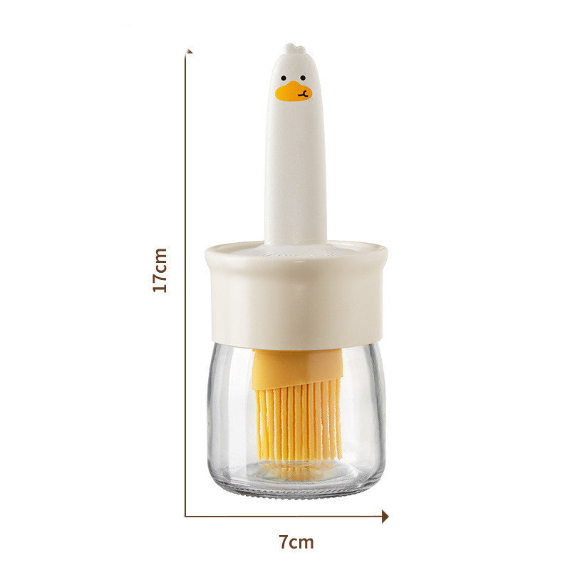 Oil Brush with Bottle - High Temperature Resistant