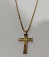 Cross Necklace Titanium Steel Men's Necklace - Minihomy