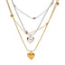 Love Double-layer Necklace 18K Gold-plated Collarbone Necklace - Minihomy