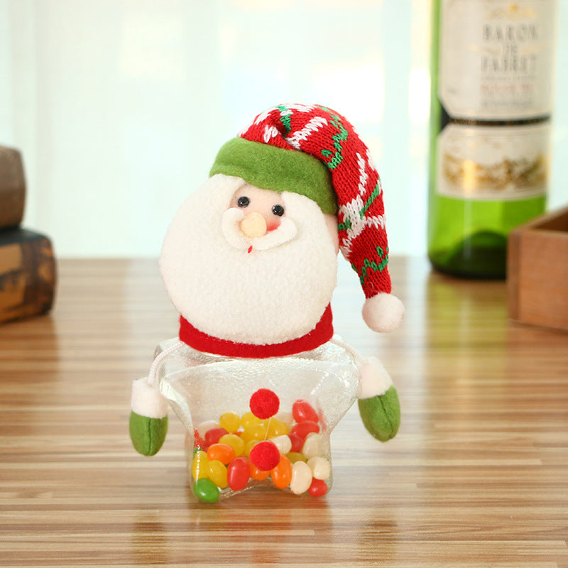 Christmas Candy Jar - Children Kids Storage Bottle - Minihomy