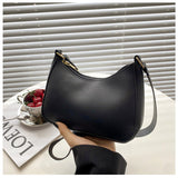 Women's Underarm Bag - Solid Color Small Square Handbag