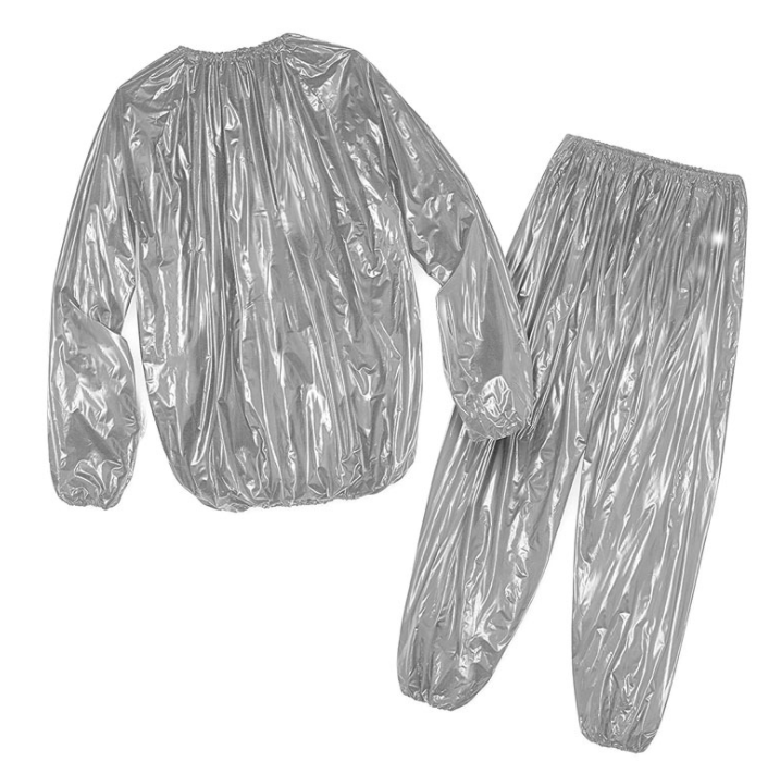 Heavy Duty Anti-Rip Weight Loss Sauna Suit PVC Long Sleeve Unisex Clothes - Minihomy