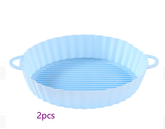 Air Fryer Tray Silicone Kitchen Supplies AirFryer Silicone Pot Grill Pan Accessories - Minihomy