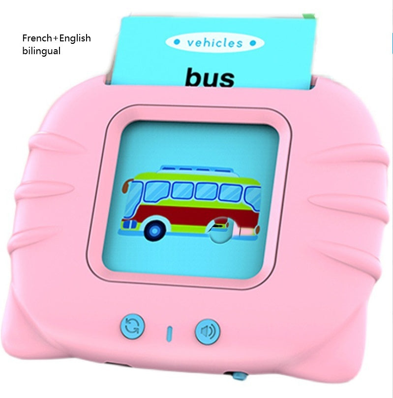 Early Learning English Machine for Kids: Educational Card Toys