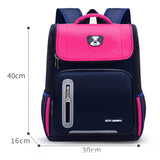 Primary School Sudents Backpack 6-12 Year Kids Schoolbag