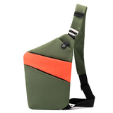 Canvas Chest Bag: Unisex Crossbody Shoulder Bag