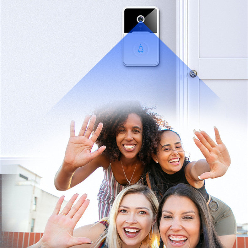 HD Smart Doorbell with Night Vision, Sound Detection & Remote Monitoring - Minihomy