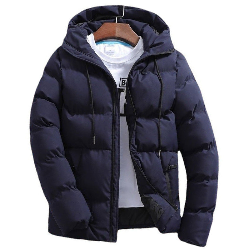 Men's Pure Cotton Padded Jacket Hooded Coat