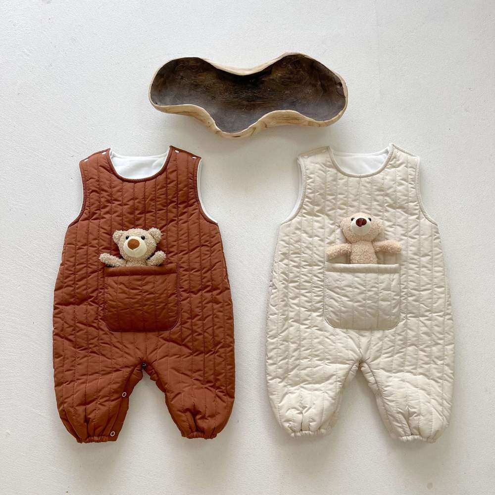 Adorable All-Season Cotton Baby Romper: Soft & Comfy for Little Ones - Minihomy