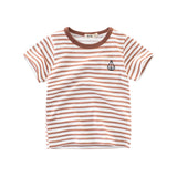 Boys' Cotton Kids Striped T-Shirt - Minihomy