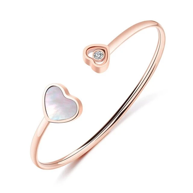 Women Elegant Heart Bracelets