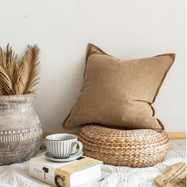 Linen cotton pillow - Minihomy