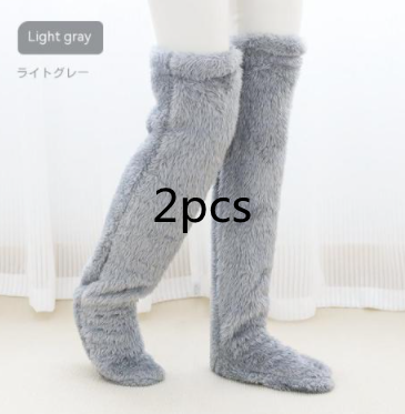 Winter Warm Cold Leg Knee Joint Cold-proof Stockings Home Floor Sleeping Socks