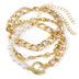 Creative Heart Pearl Multi-layer Chain OT Bracelet Suit - Minihomy