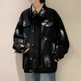 Denim Jacket Men's Winter High Street Jacket