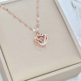 Perfume Bottle Pendant Luxury Necklace Charm