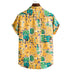 Men Short sleeved beach shirts men - Minihomy