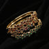 Copper Micro Inlaid Zircon Women's Net Red Leaf Bracelet - Minihomy