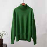 Women's All-match Solid Color Turtleneck Sweater