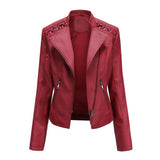 Youth European And American Women's Clothing Leather Short Jacket