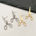 Creative Jewelry Retro Scissors Ear Studs for Women - Minihomy