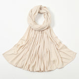 Women's Knitted Thread Cotton Striped Solid Color Scarf